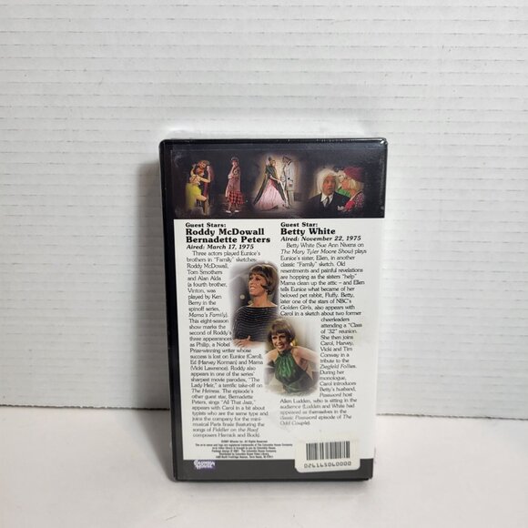 Betty White The Carol Burnett Show VHS The Collectors Edition New Sealed - Picture 2 of 4